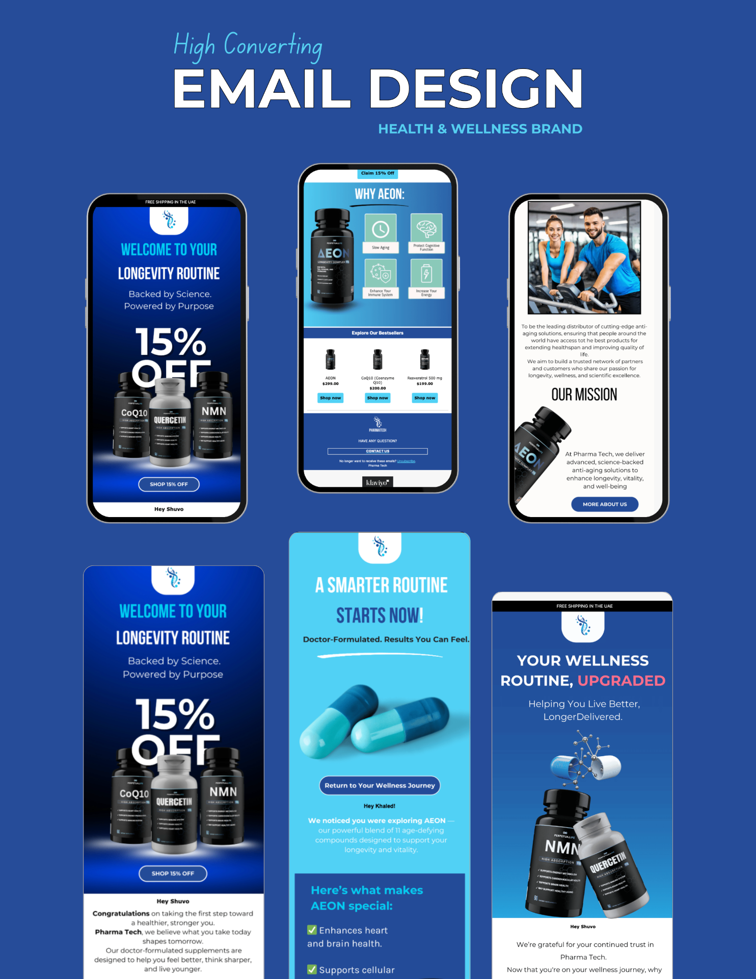Health & Wellness Brand — Email Series